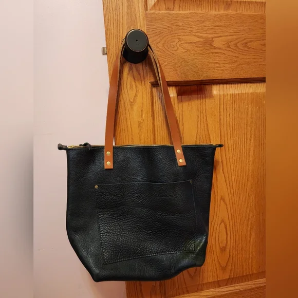 Portland Leather Medium Tote - Picture 1 of 3